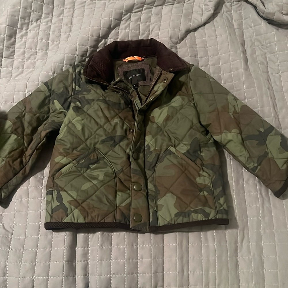 Jcrew camo jacket